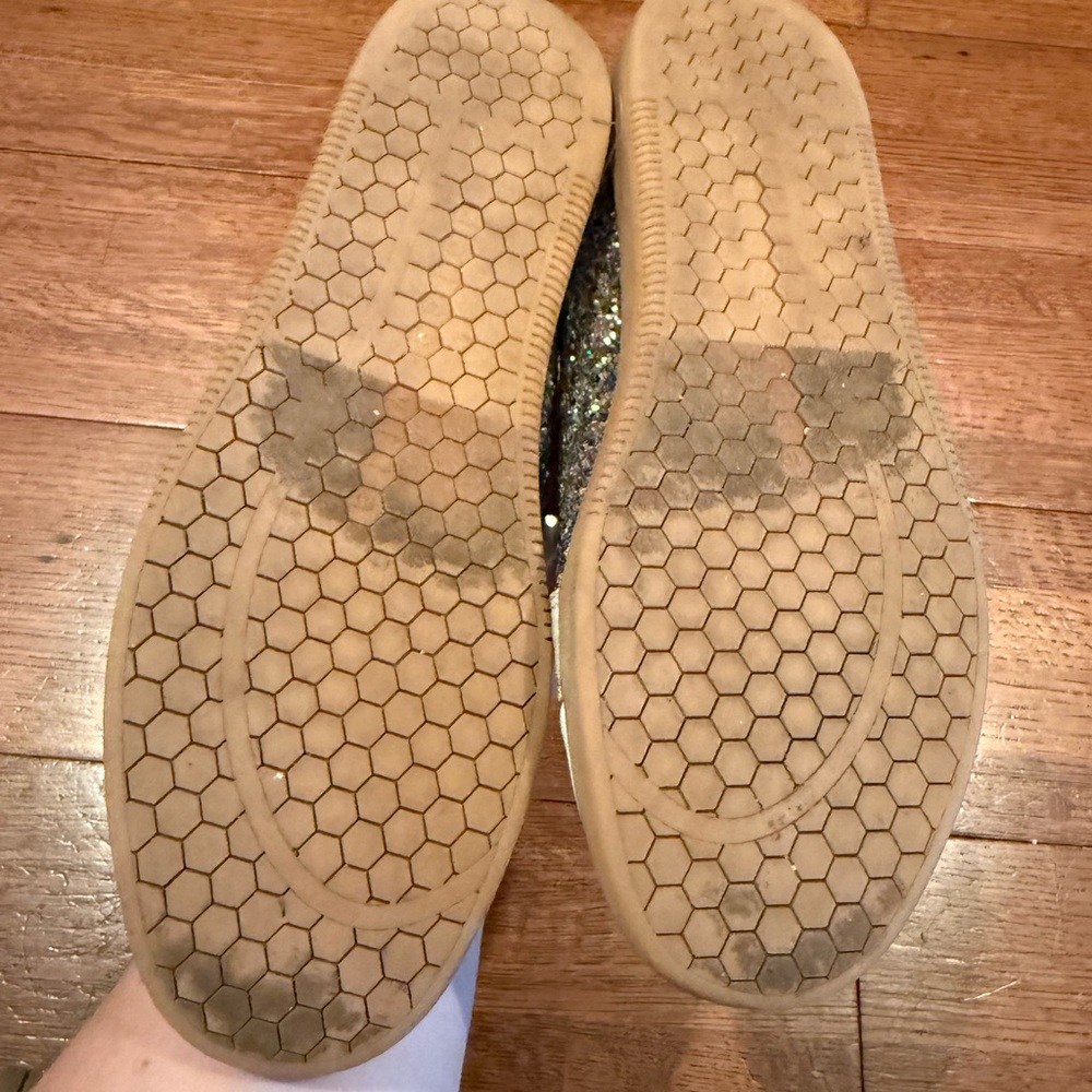 Women's Dolce Vita Glitter Sneakers - Picture 10 of 10